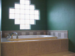 Jacuzzi brand, tile surround