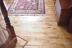 Entryway rustic Birch hardwood