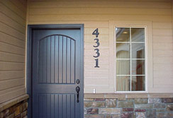 Front entry area... This home has the best doors, lights, stone & tile work - This is a custom one-of-a-kind home...